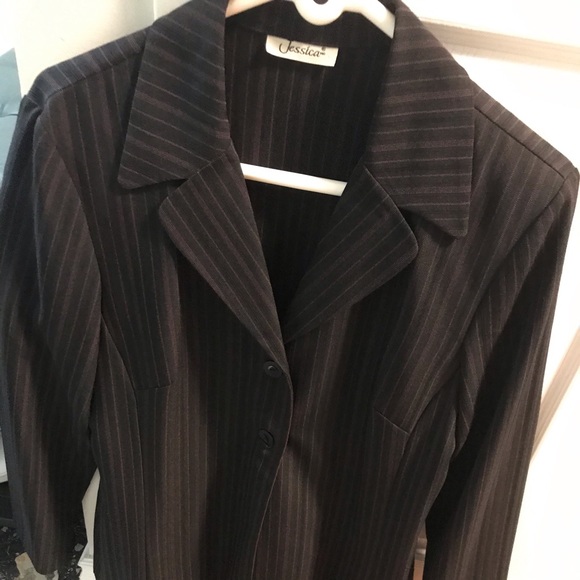 Jesica Vintage shoulder padded blazer - Picture 1 of 4